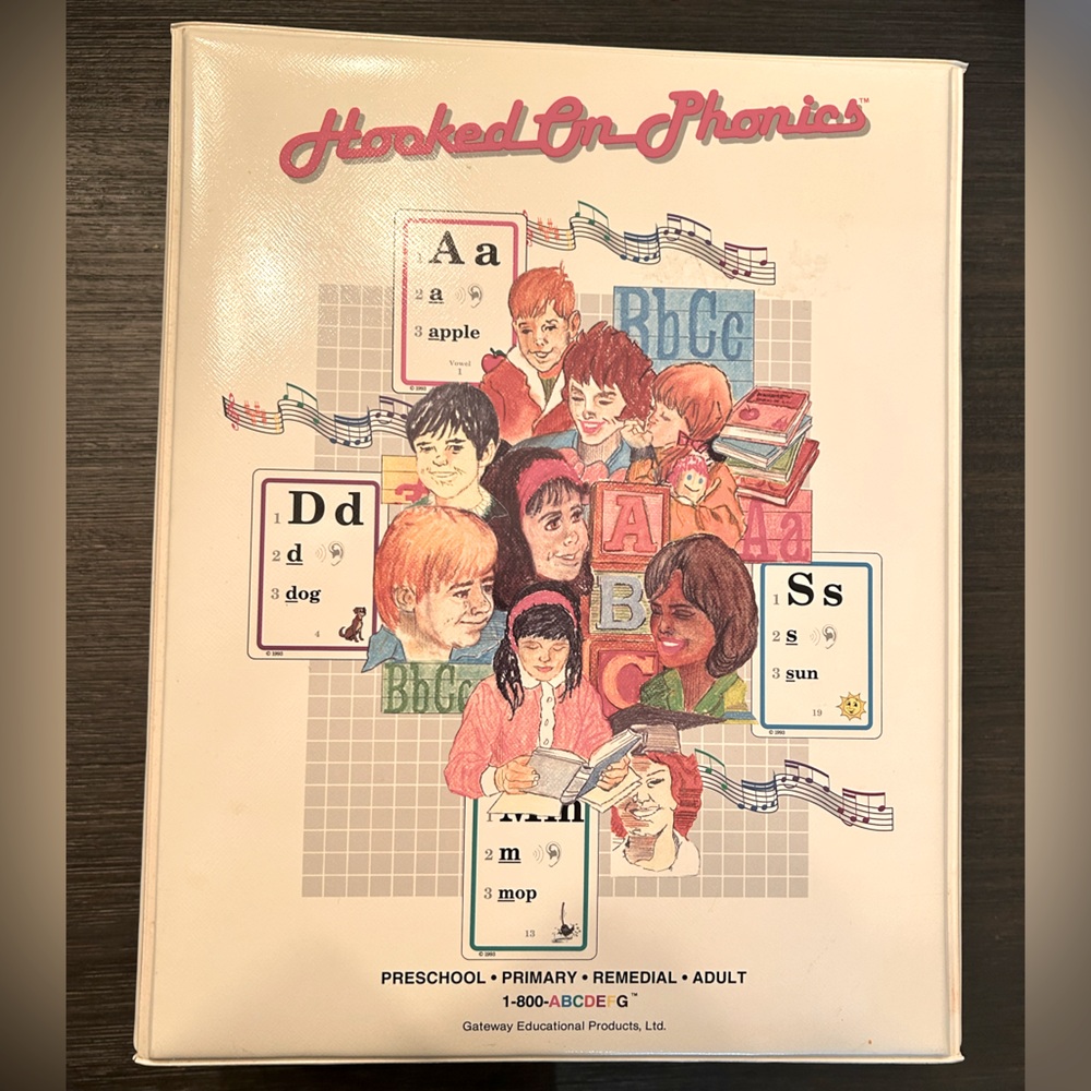 VINTAGE HOOKED ON PHONICS Learn To Read Reading Program Complete Set School 1993